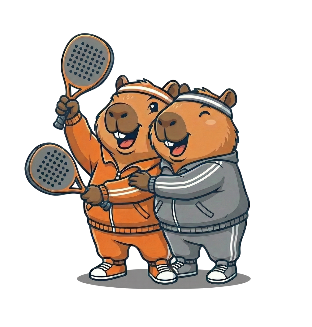 Capivaras abraçadas